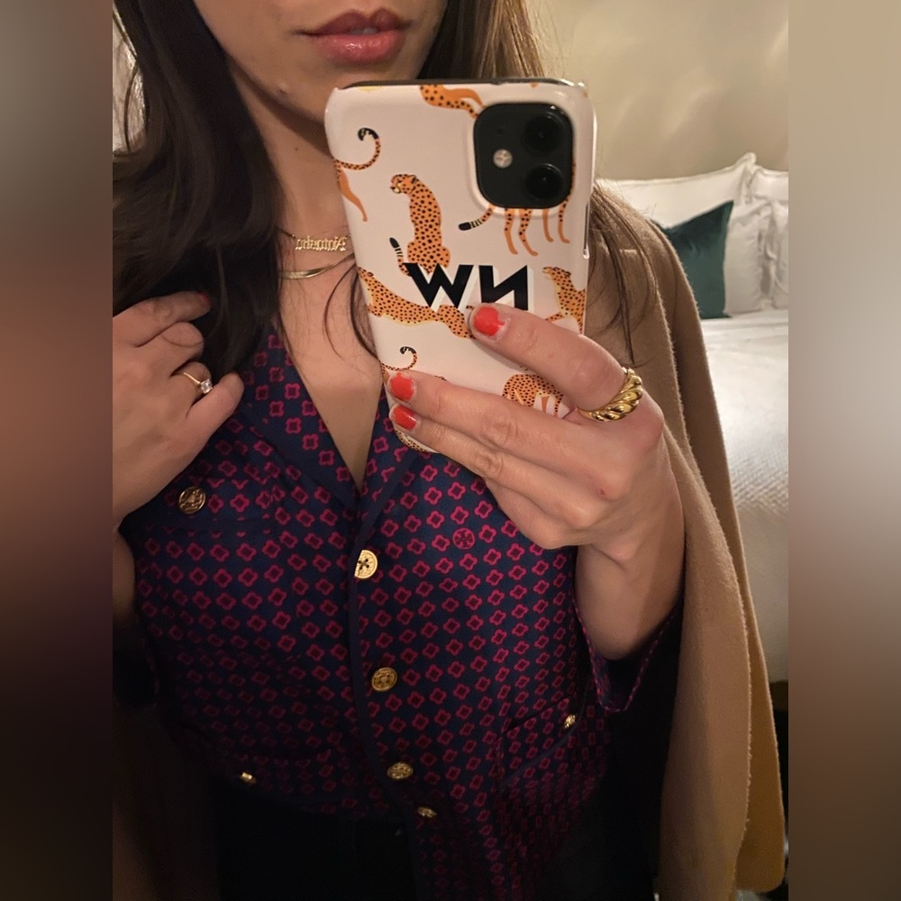 Tory Burch - silk pajamas